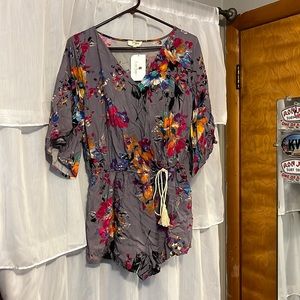 NWT Purple boutique romper